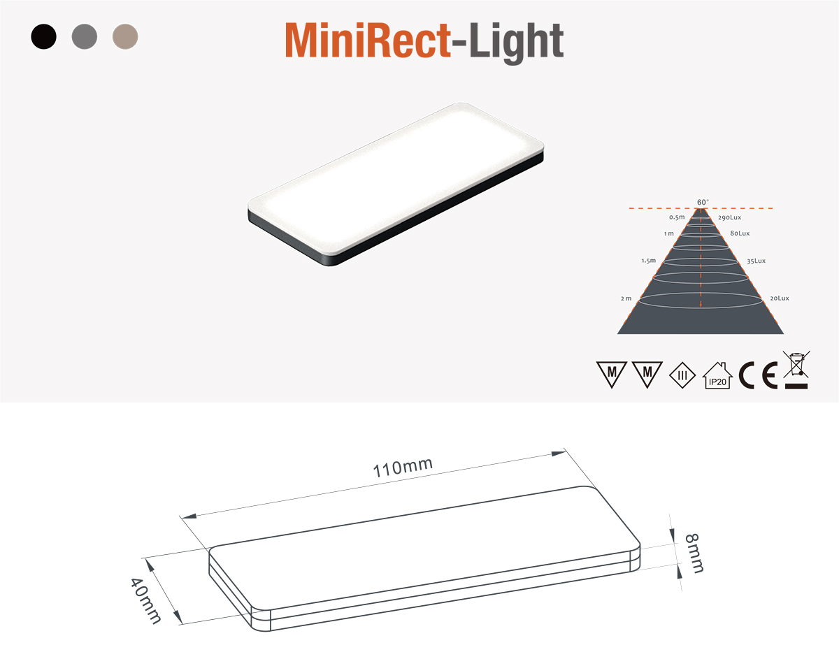 Mini Rect-Lampu