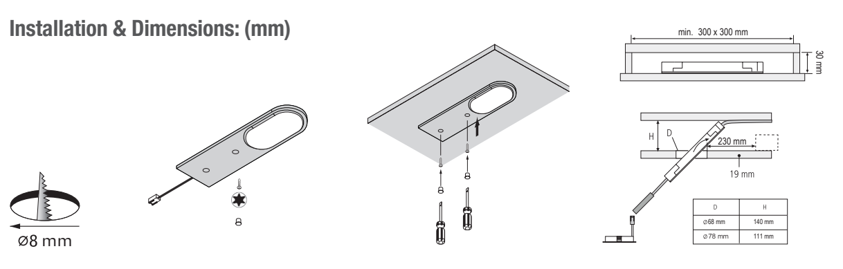 O-Light Fọwọkan kókó olekenka-tinrin minisita ina Original design123